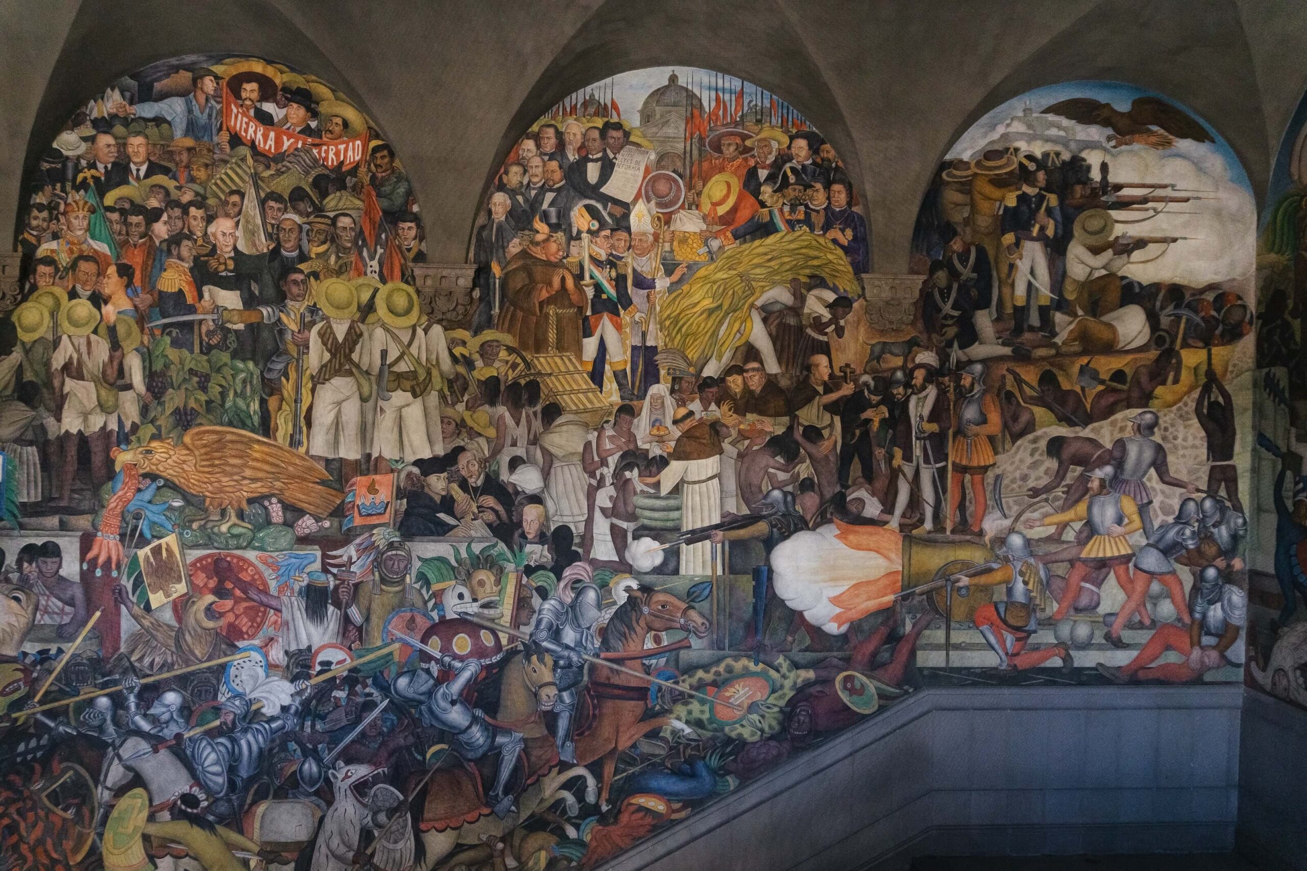 Cosa vedere a Città del Messico: Murales Diego Rivera